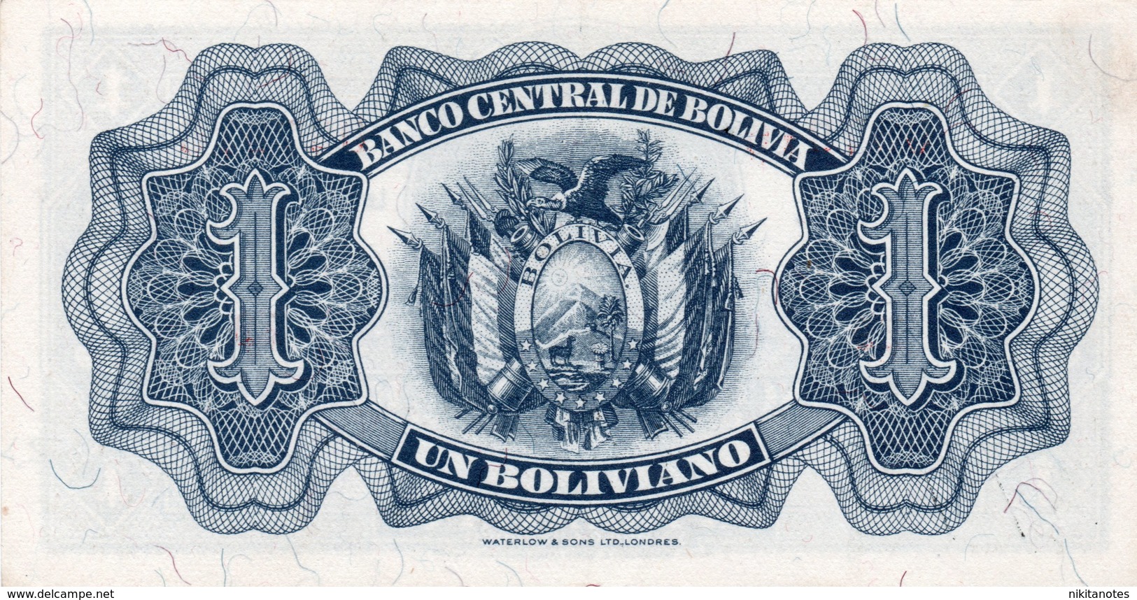 Bolivia 1 Boliviano 1928 PICK 128 - Bolivië