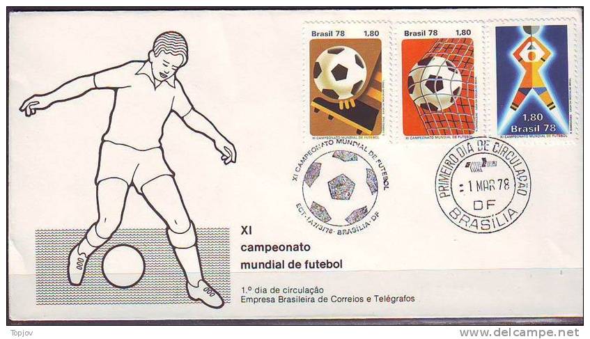 BRASIL - BRAZIL - FIFA - ARGENTINA - FDC  - 1978 - 1978 – Argentine