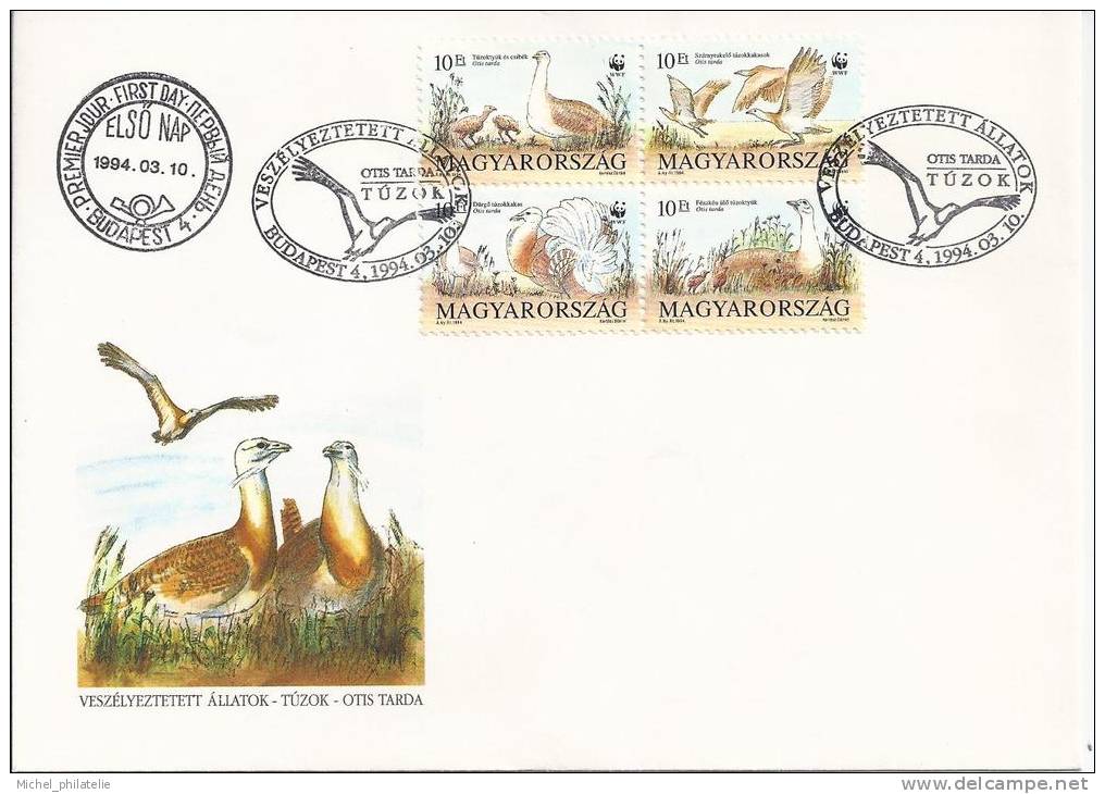 Hongrie, Migrateur - Postmark Collection