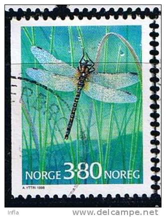 Norwegen 1998 , Michel # 1275 - 1276 O - Gebraucht