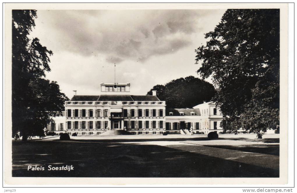 Nederland/Holland, Soestdijk, Paleis, 1956 - Soestdijk