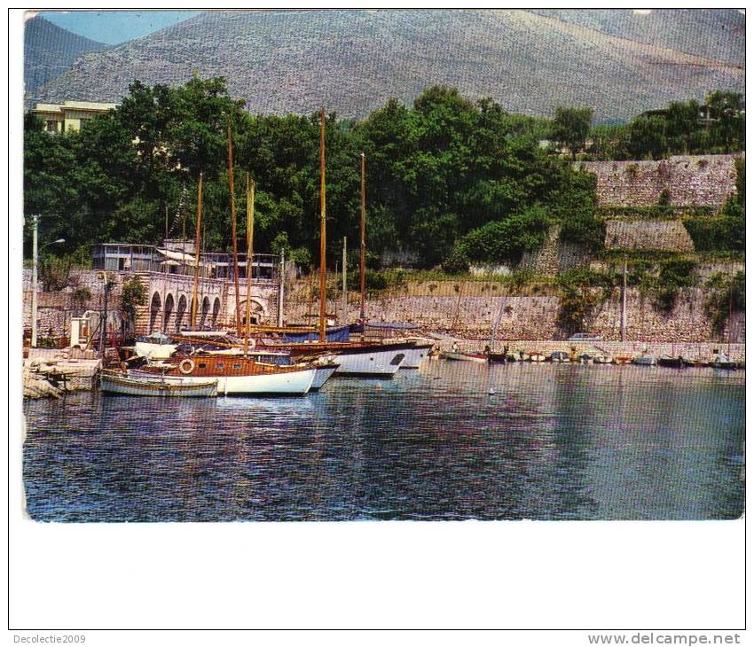 ZS27536 Formia Boats Bateaux Caposele Small Harbour Not Used Perfect Shape Back Scan At Request - Latina