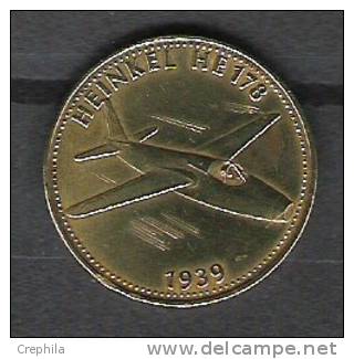 Médaille SHELL - Heinkel HE 178 - Otros & Sin Clasificación