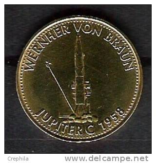 Médaille SHELL - Werner Von Braun - Other & Unclassified
