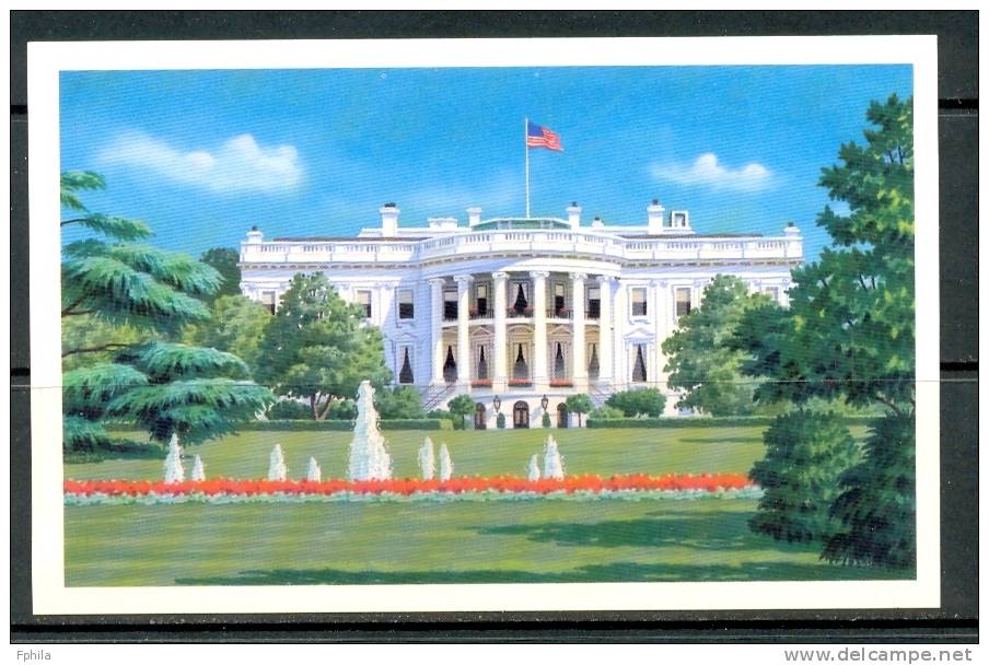 1989 USA THE WHITE HOUSE POSTAL CARD - 1981-00