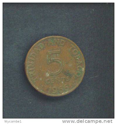 TRINIDAD AND TOBAGO  -  1966  5c  CIRC - Trinidad Y Tobago