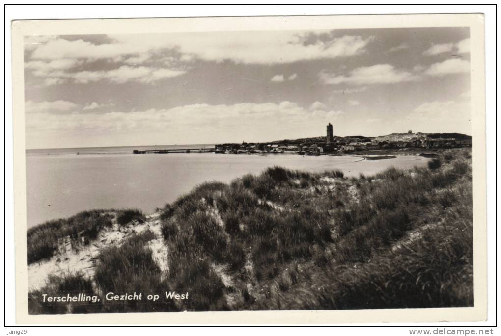 Nederland/Holland, Terschelling, Gezicht Op West, Ca. 1960 - Terschelling