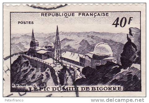 1951 Francia - Pic Du Midi - Osservatorio Di Bigorre - Astrologie