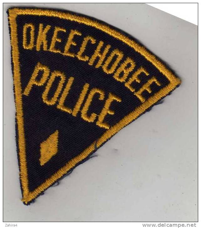 Police -  Okeechobee - Ecussons Tissu