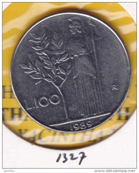 @Y@  Italie  100 Lire  1989  (1327) - 100 Lire