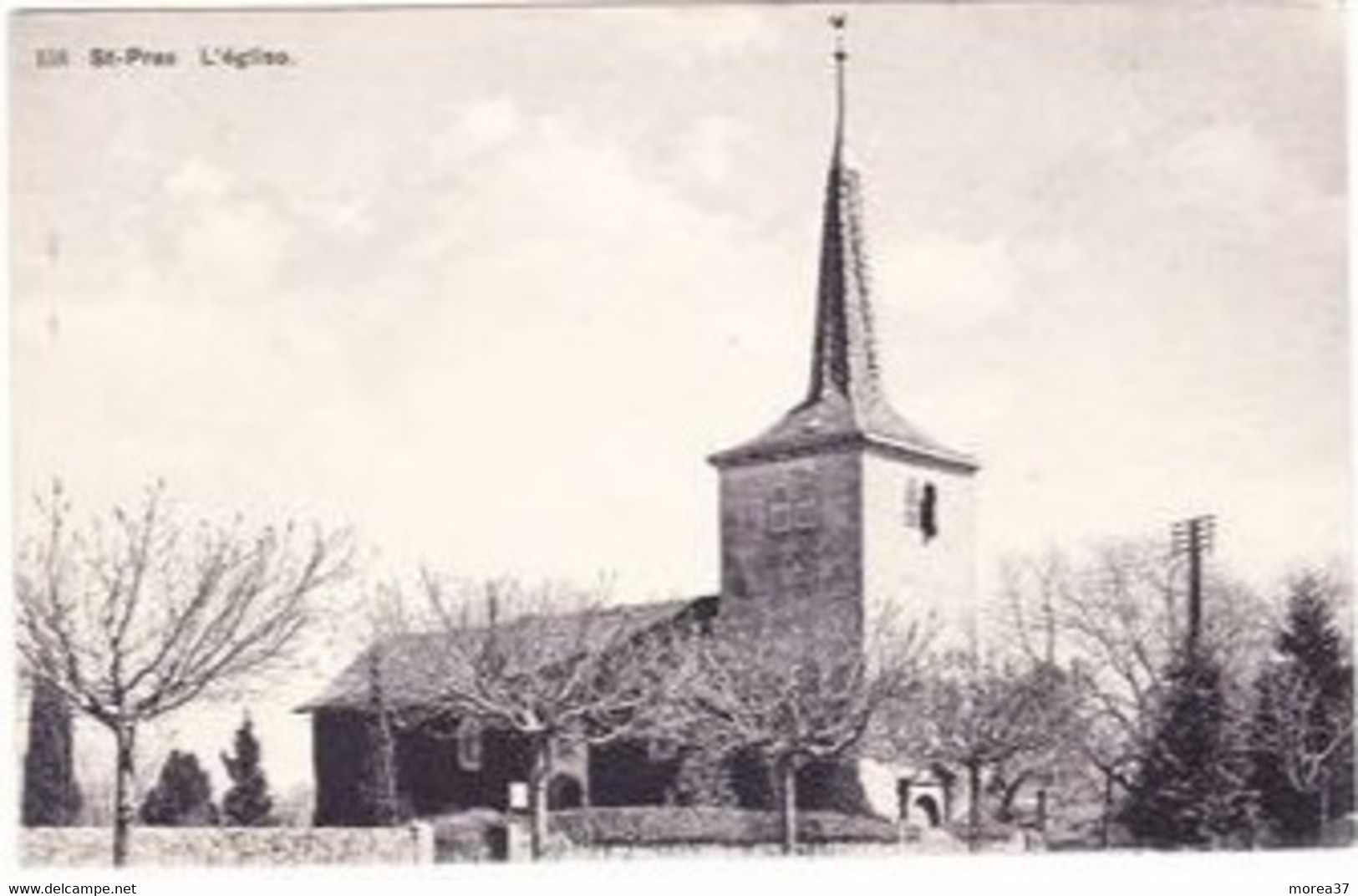 SAINT PREX  L'église - Saint-Prex