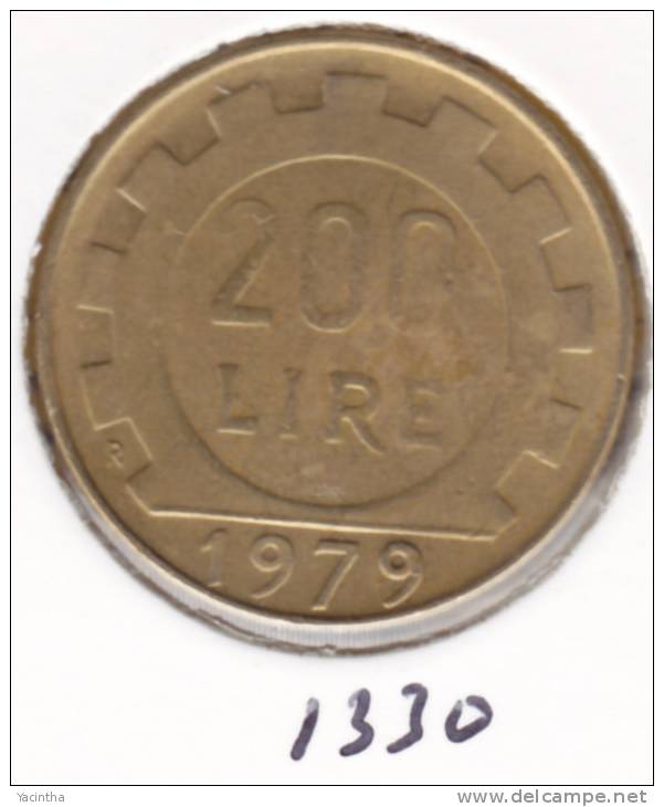 @Y@  Italie  200 Lire  1979  (1330) - 200 Lire