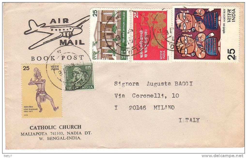 INDIA 1978 AIR MAIL - Lettres & Documents