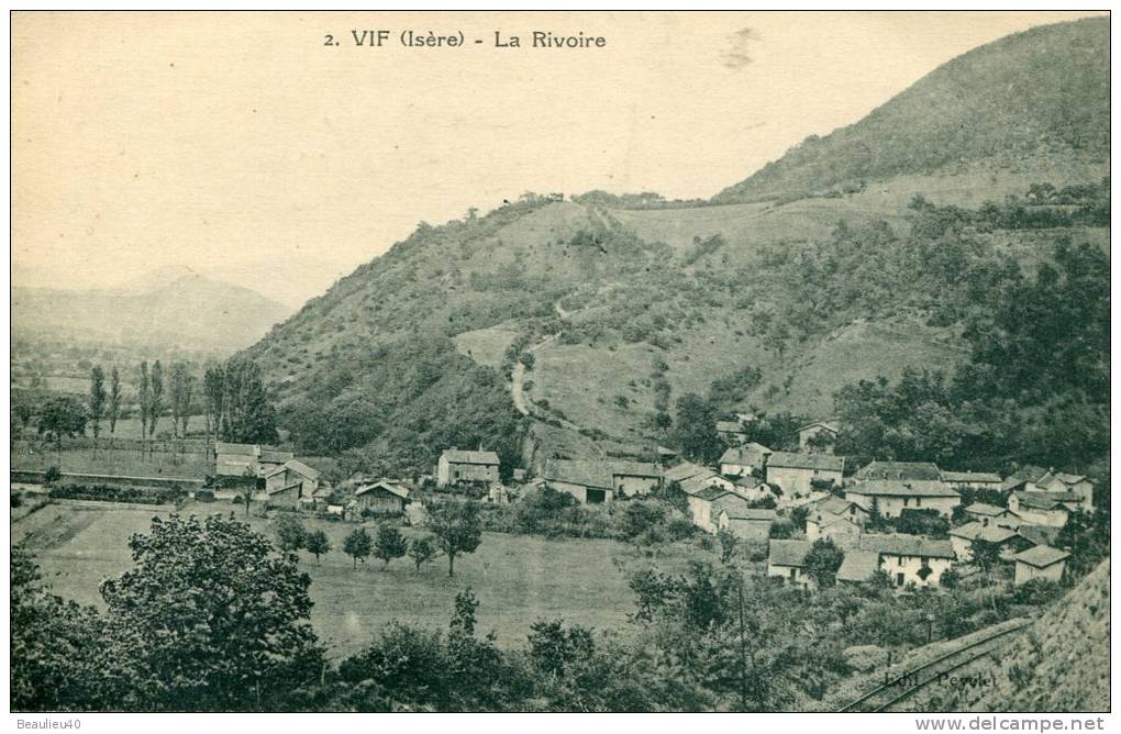 38 - VIF - LA RIVOIRE (ECRITE 1934) - Vif