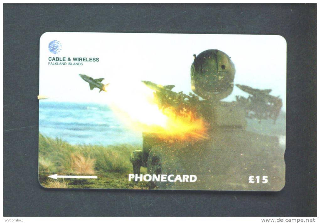 FALKLAND ISLANDS  -  Magnetic Phonecard As Scan (219CFKA) - Falklandeilanden