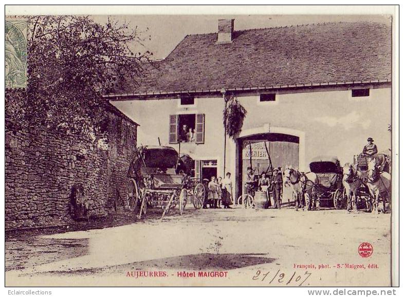 Haute-Marne  Anjeurres  Hotel Maigrot - Autres & Non Classés