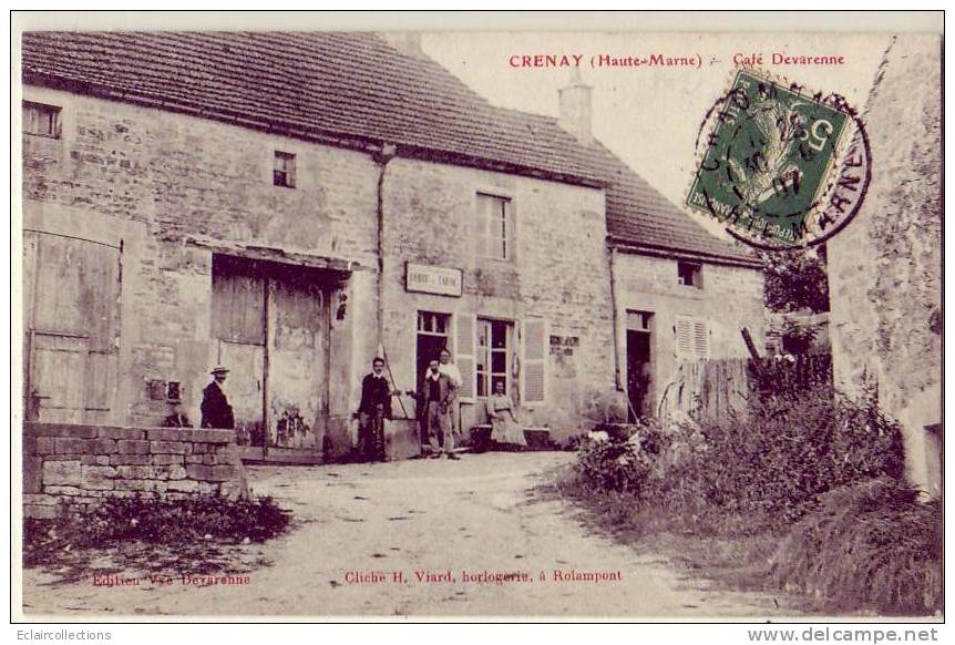 Haute-Marne    Crenay    Café Devarenne - Otros & Sin Clasificación