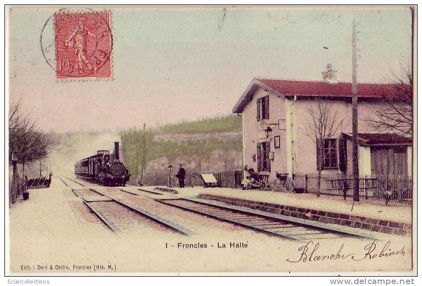 Haute-Marne   Froncles    La Gare      ( Voir Scan Et/ou Annotation ) - Autres & Non Classés