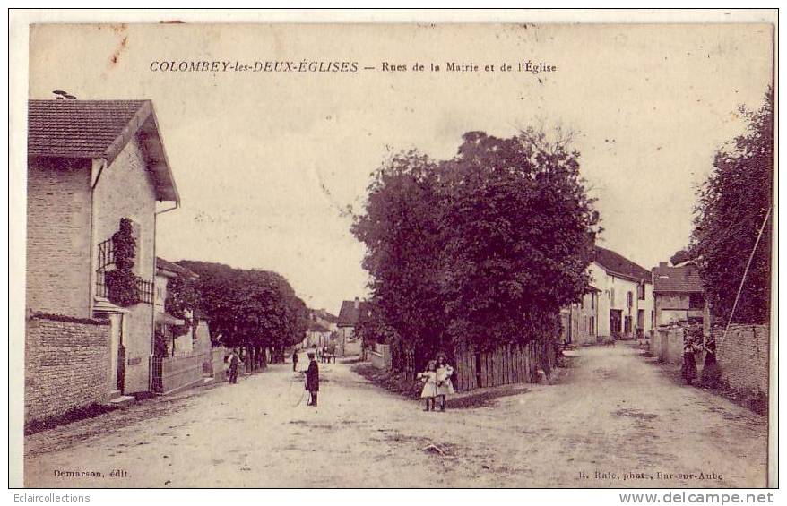 Haute-Marne      Colombey Les Deux Eglises     Route De La Mairie        ( Voir Scan Et/ou Annotation ) - Colombey Les Deux Eglises