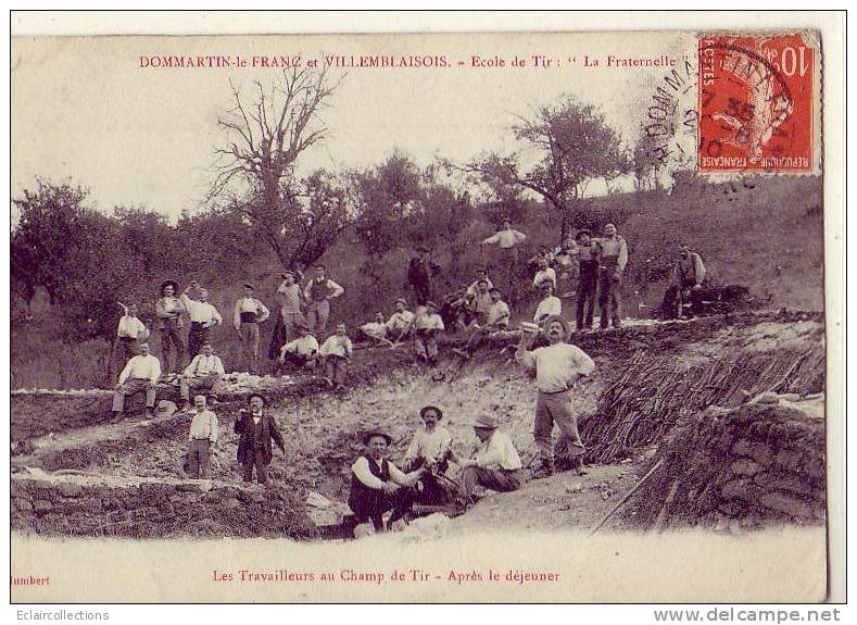 Haute-Marne     Dommartin Le Franc Et Villemblaisois        L'Ecole De Tir        ( Voir Scan Et/ou Annotation ) - Andere & Zonder Classificatie