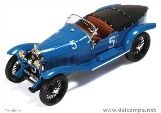 Ixo LMC 105, Lorraine-Dietrich B3-6 #5 2nd Le Mans 1926, Mongin, 1:43 - Ixo