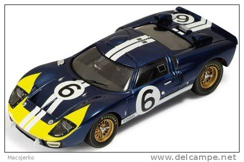 Ixo LMC 111, Ford MkII #6 Le Mans 1966, Andretti - Bianchi, 1:43 - Ixo