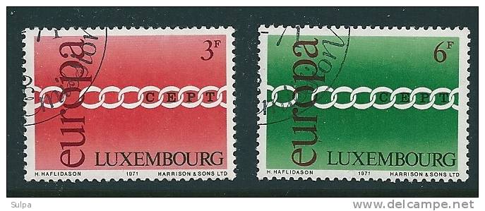 Lux. EUROPA 1971 - Gebruikt