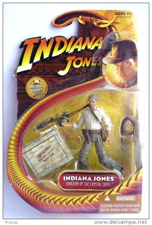 BLISTER FIGURINE INDIANA JONES - KINGDOM OF THE CRYSTAL SKULL - HASBRO 2008 - INDIANA JONES - Andere & Zonder Classificatie