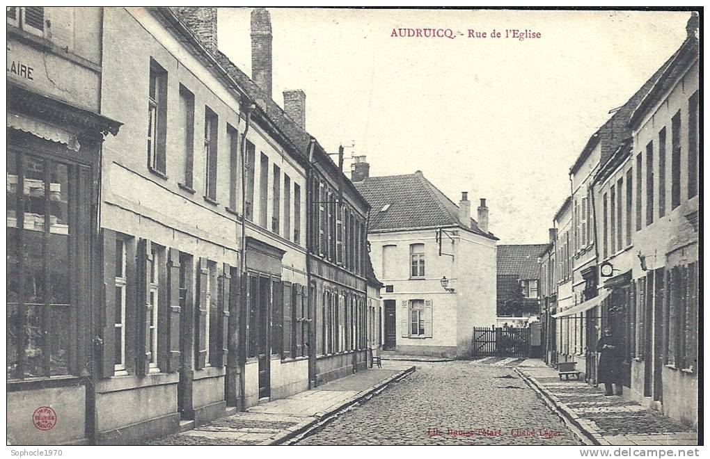 NORD PAS DE CALAIS - 62 - PAS DE CALAIS - AUDRUICQ - Rue De L'Eglise - Audruicq