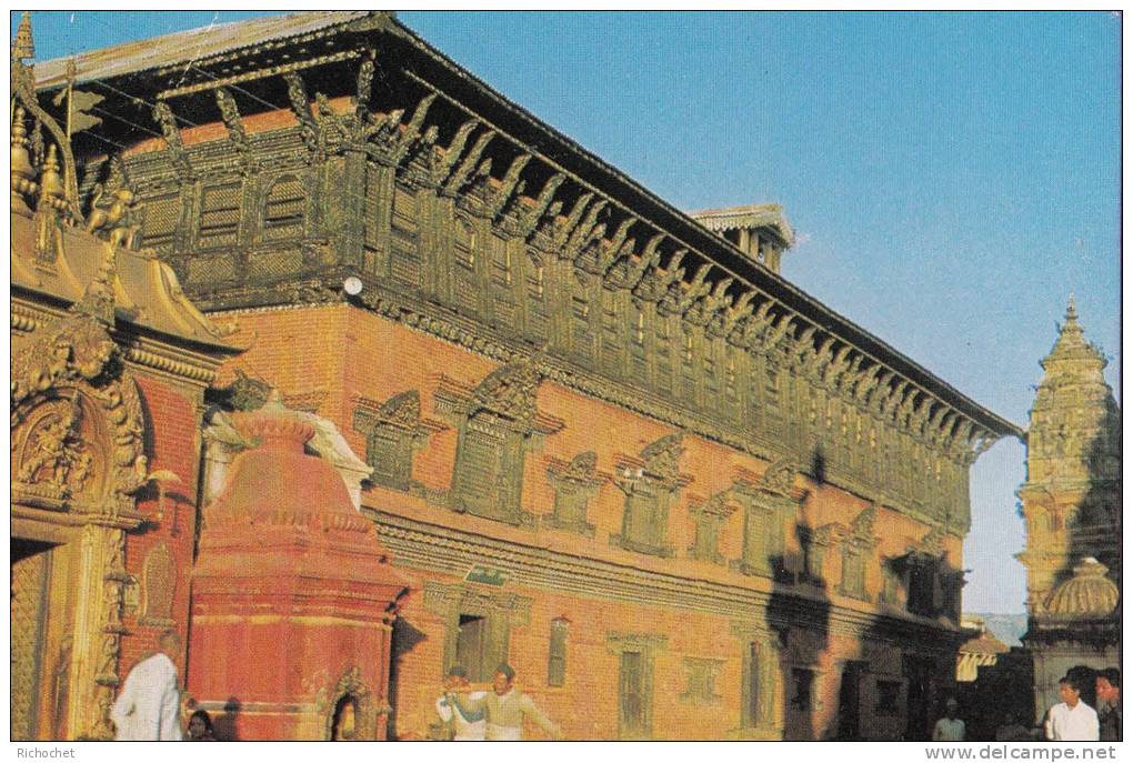 Palace Of 55 Windows &amp; The Golden Gate Of Bhadgaon - Népal