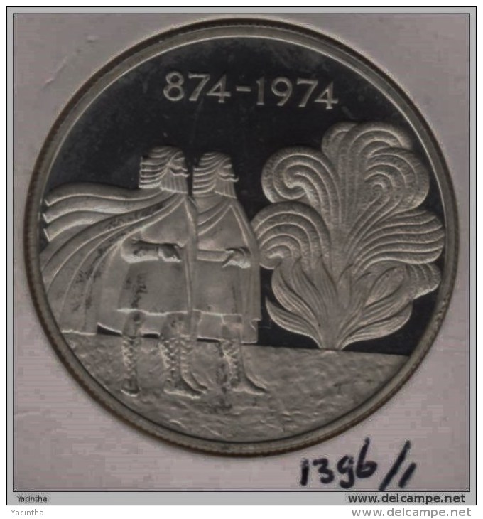 @Y@  IJsland  1000 Kronur  1974   Proof    (1396) - Island