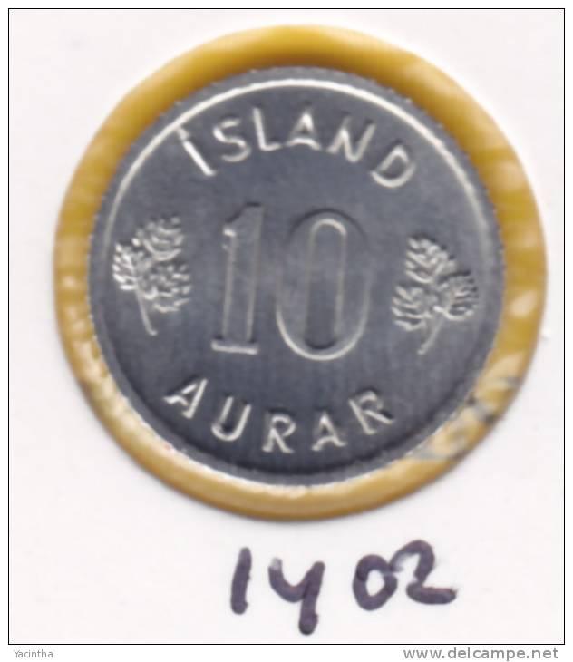 @Y@  IJsland   10   Aurar   1974 Unc   (1402) - Island