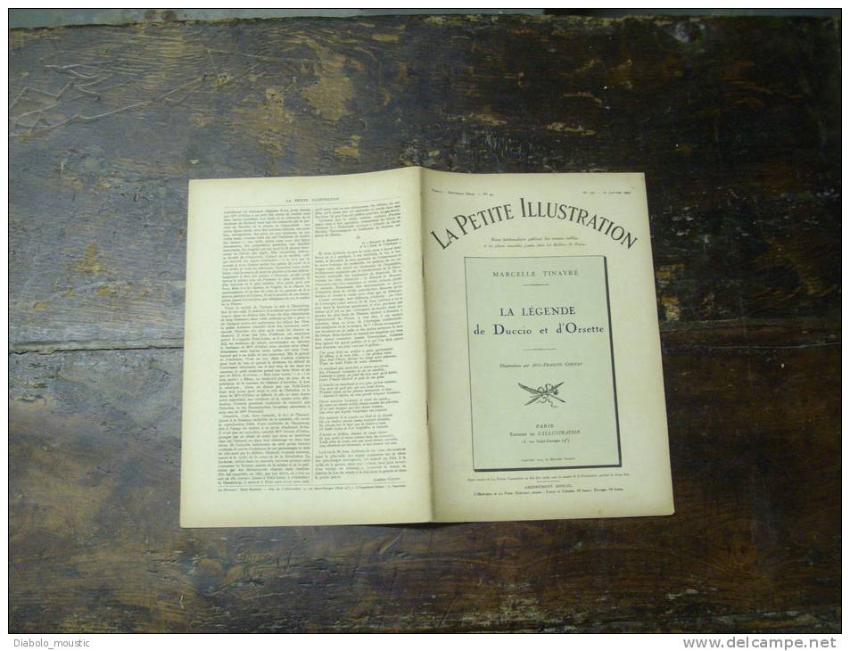 1923  Roman :     LA  LEGENDE De DUCCIO Et D'ORSETTE      Illustrations De Aug-François Gorguet - French Authors