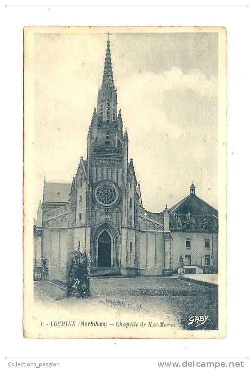 Cp, 56, Locmine, Chapelle De Ker-Maria - Locmine