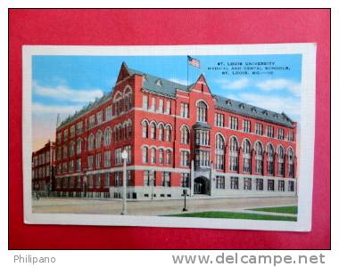 - Missouri > St Louis –  St Louis Univ Medical & Dental School  Vintage Border    Ref 444 - St Louis – Missouri