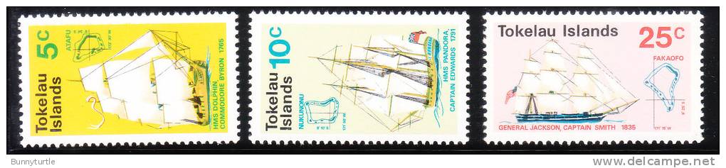 Tokelau 1970 Discovery Of Tokelau Islands Ships MNH - Tokelau