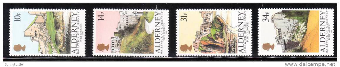 Alderney 1986 Forts MNH - Alderney