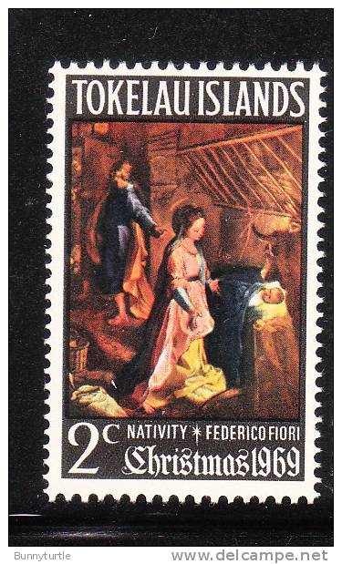 Tokelau 1969 Christmas Nativity By Federico Fiori MNH - Tokelau