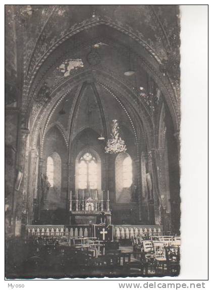 46 Eglise De SALVIAC Choeur Et Nef - Salviac