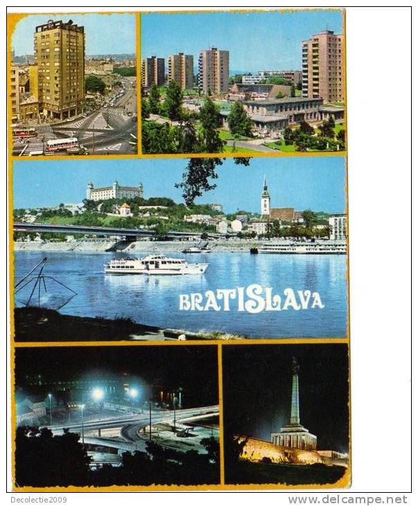 ZS27960 Boats Bateaux In Bratislava Multiviews Used Perfect Shape Back Scan At Request - Commerce