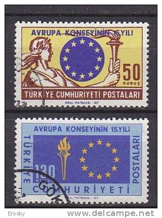 PGL AC315 - TURQUIE Yv N°1688/89 - Oblitérés