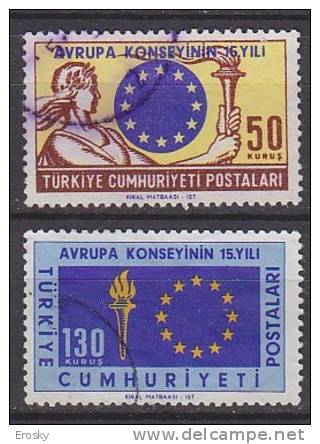 PGL AC316 - TURQUIE Yv N°1688/89 - Used Stamps