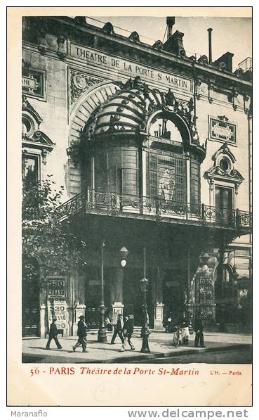 PARIS 10e. Théâtre De La Porte St-Martin - Other & Unclassified