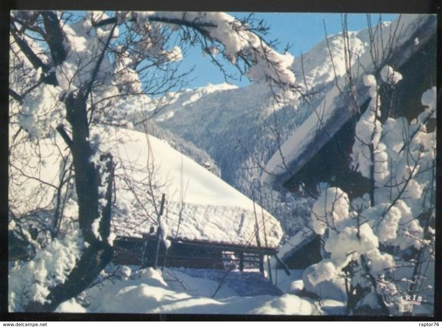 CPM Contre La Lumière VILLAGE SOUS LA NEIGE - Hold To Light