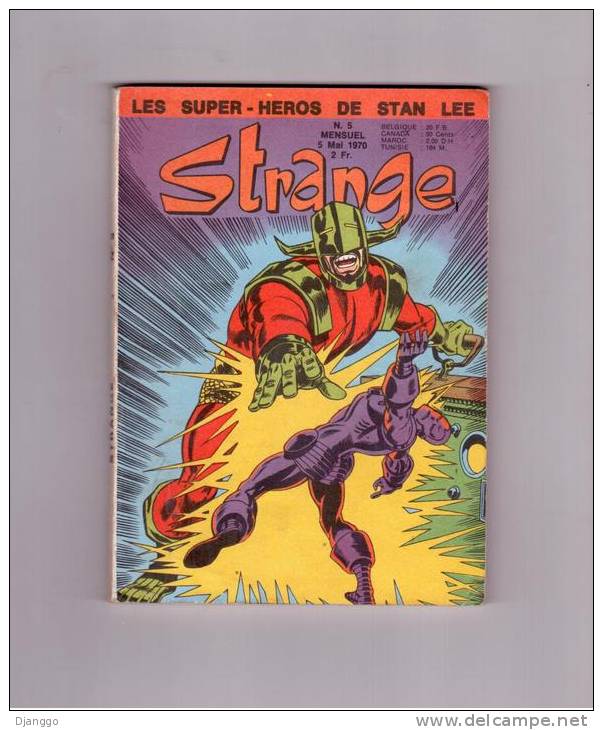 Strange N° 5 Du 5 Mai 1970 ( LUG ) - Lug & Semic