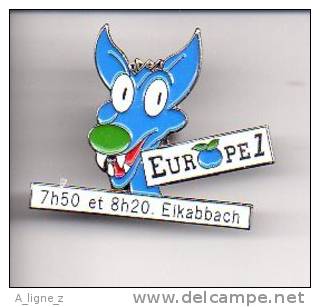 Pin´s Pin Europe 1 Elkabbach Radio Média - Médias