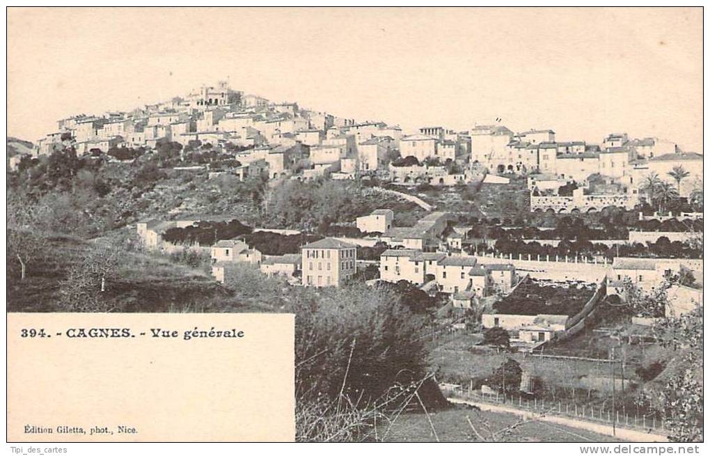 06 - Cagnes - Vue Générale - Cagnes-sur-Mer