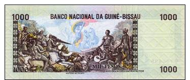 ## BISSAU P8b A4 24091978 1000PESOS UNC - Guinea-Bissau