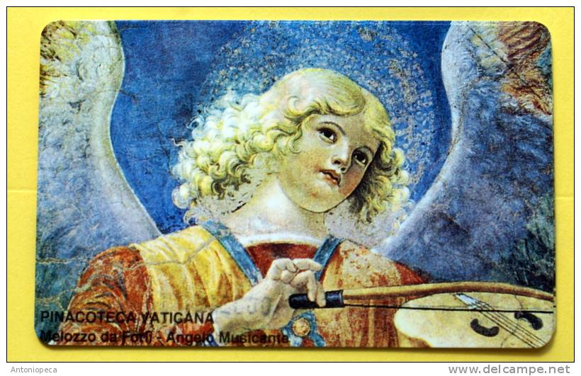 VATICANO TELEPHONE CARD 1997 MELOZZO DA FORLI' NEW L.5000 - Vaticano