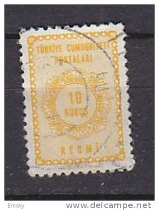 PGL AE071 - TURQUIE SERVICE Yv N°89 - Timbres De Service